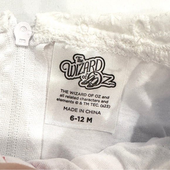 Spirit Halloween Infant Toddler Dorothy Wizard of Oz Halloween Cosplay Costume - Picture 4 of 7